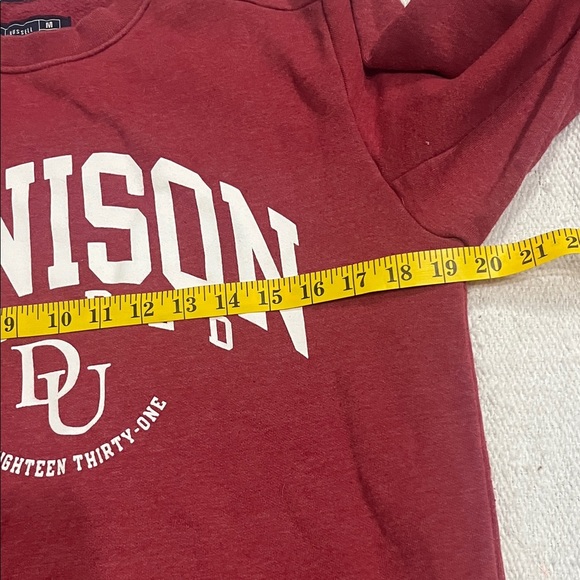 Denison Russell Athletic Red Sweatshirt - Picture 5 of 6
